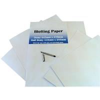 blotting paper recycled 135gsm 455x650mm white pack/250